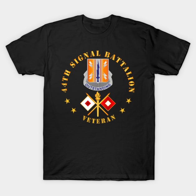 44th Signal Battalion - Veteran w DUI - Branch T-Shirt by twix123844